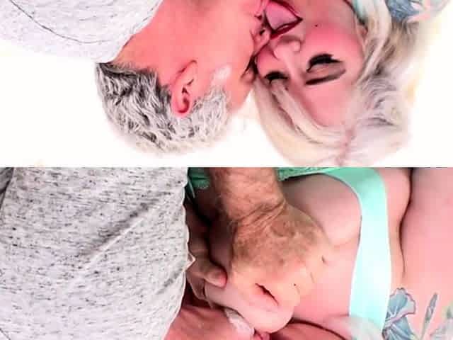 Savouring Fat Blonde Genevieve Lafleur