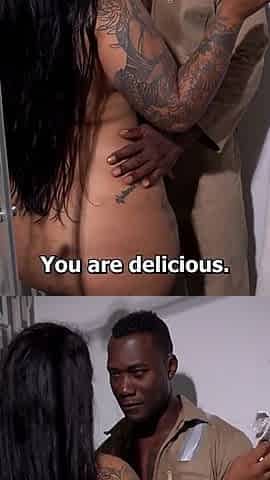 Huge Dick Plumber Fucks His Super Ass Client in the Shower - Alejandra Garcia & Xander Black