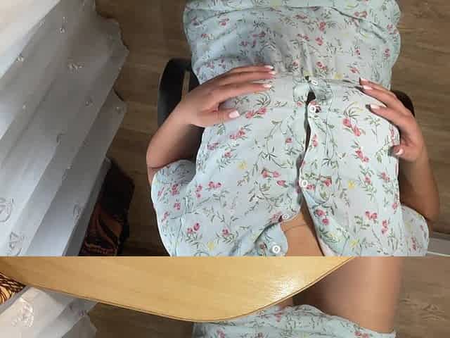 Teasing with my juicy and wet pussy-LuxEva