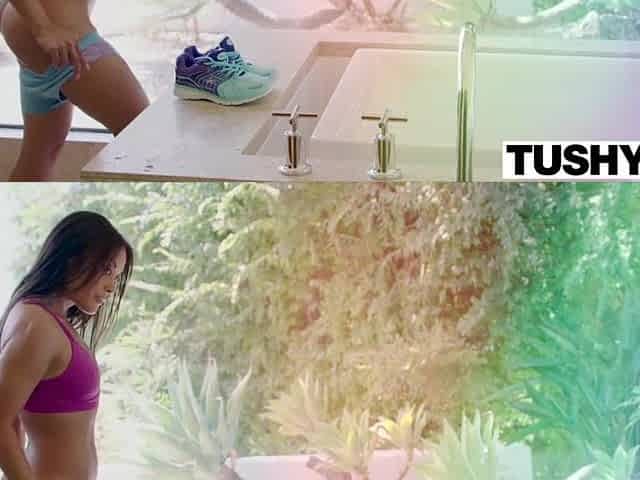 TUSHY Personal tutor likes anal with oriental wife