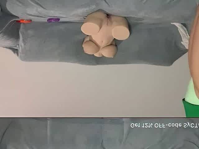 My roommate shows me her taut, breasty Tantaly doll