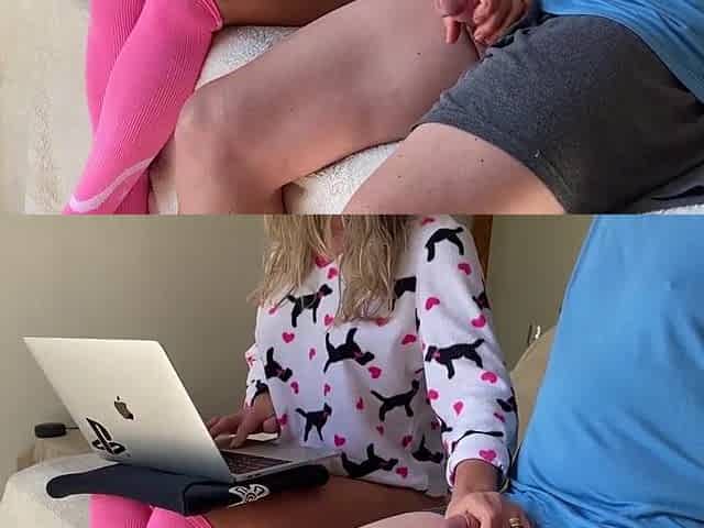 mother I'd like to fuck jerks me off following instructions from the internet