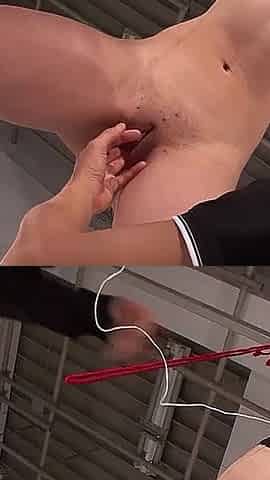 Threesome Japan fuck with skinny teen at casting