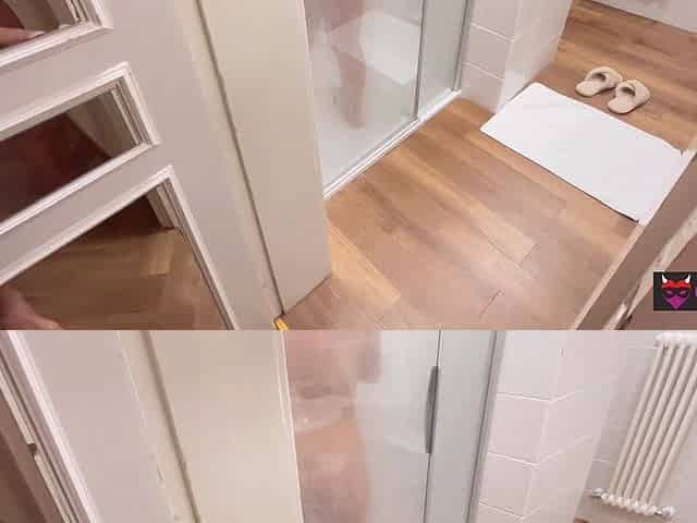 In the Shower I Catch My Stepsister