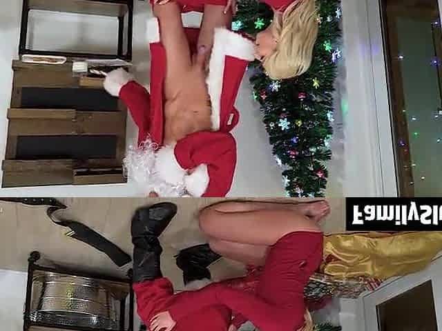 Madison Tells Santa All That babe Wishes for Christmas Is Him and Gets Exactly What This babe Asked For