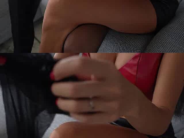 foot fetish and nylons on lengthy legs