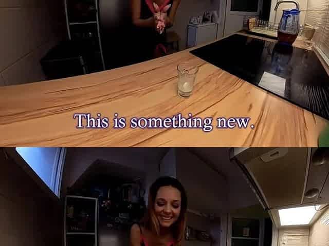 Cute Redhead Cutie Goo Collector 6 (semen from a stranger)