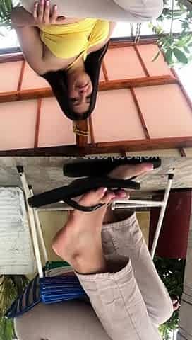 Masturbating amateur teen fucks both holes