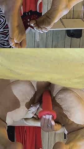 The Bigger the Dick She's Loves to Pussy Stick Cumming Creamy Thicky