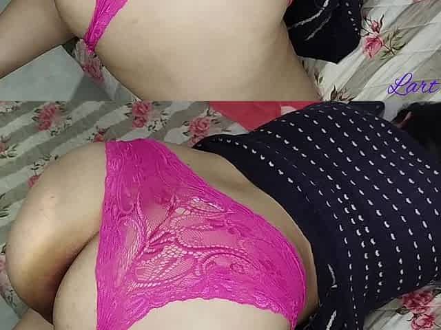 Spreading Wife's Big Ass with Duct Tape for Anal Gape
