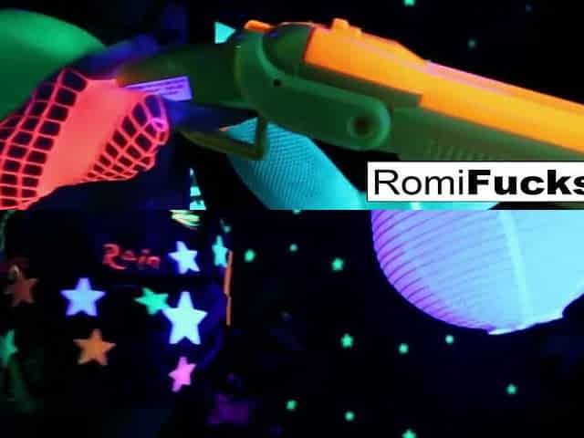 Romi and Dani lesbo ebony-light enjoyment