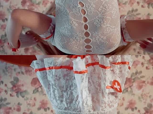 This Sexy Nurse Made My Cock Cum Quickly