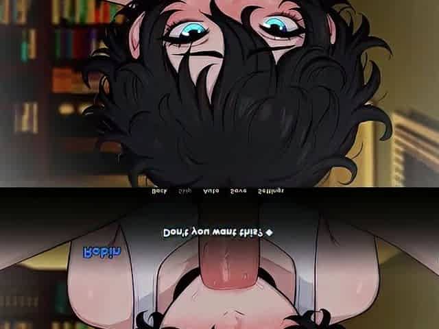 My Femboy Roomate [ HOMO Anime Game ] Ep.three ORAL PLEASURE wetdream about my COSPLAY ROOMIE !