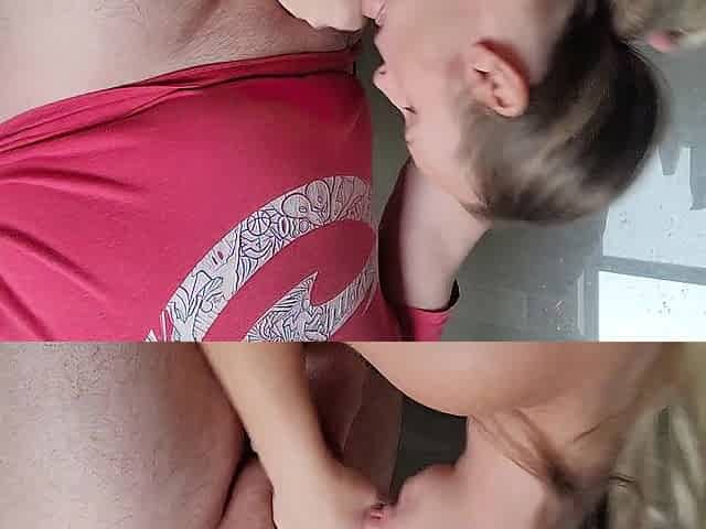 Hawt mother I'd like to fuck empties his balls in advance of getting in the shower