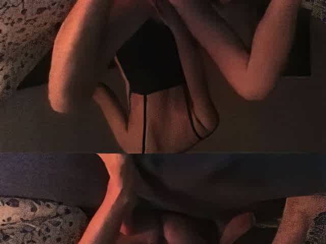 riding orgasm prostate massage and creampie