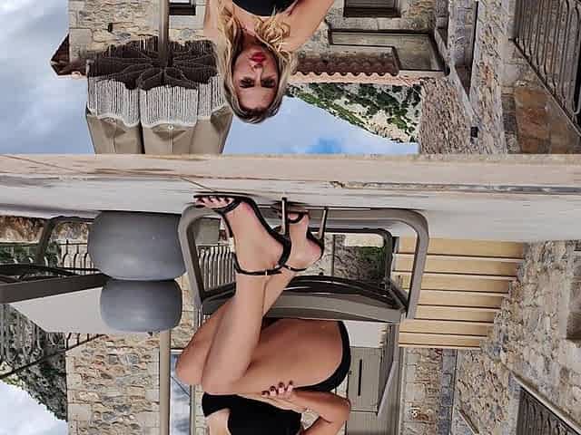 Pool Tease in Heels