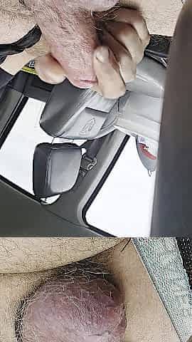Large balls willing to explode in the car