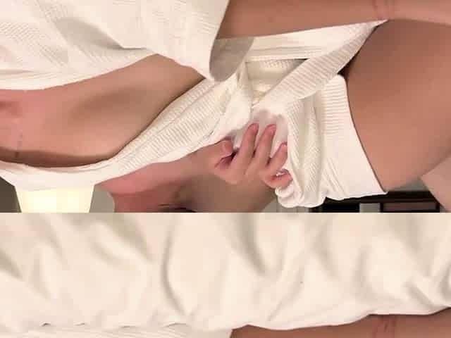Step sis creampie! Brunette inexperienced female in heat