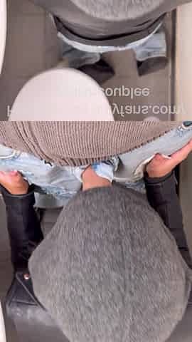 Teenage angel gets screwed in public school bath