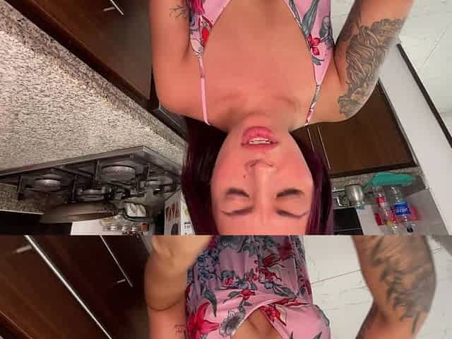 Fuck My Neigthbor on Top of Kitchen