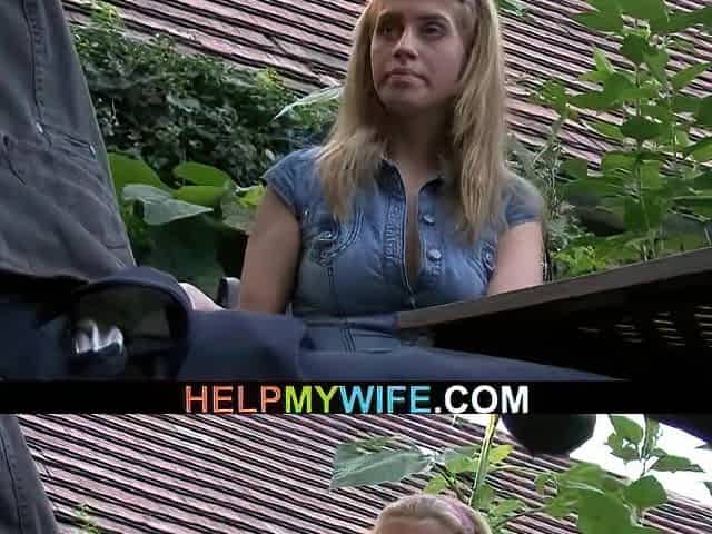 Old chap calls large-cocked chap to please his wife