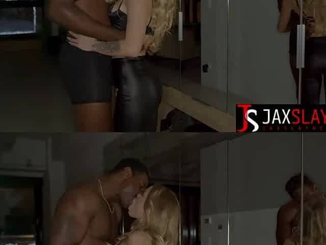 Blond Alexa Flexy Constricted Booty Gets Wrecked On Interracial Screw