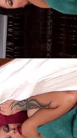 Sexy Babe with Big Wet Boobs Loves Cum in Mouth and Tits
