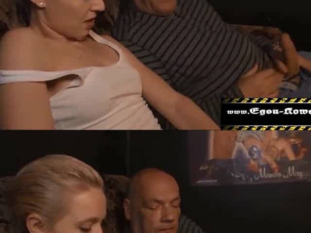 Teeny drilled in the porn cinema