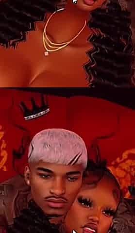 Nasty fat angel gives it to a overweight ebony stud