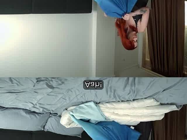I Drilled My Step Mama Stuck in Duvet Untill I Overspread Her Face