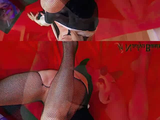 Large Bazookas Blond Climax Dildo and Ass Plug Closeup