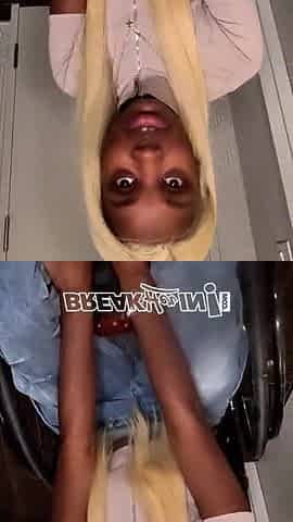 Ebony Baddie in a Wheelchair Get's Boddied by BBC