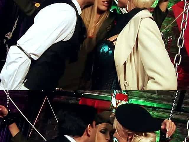 Blonde Milf Gets Double Penetrated by Cocked Men in Naughty