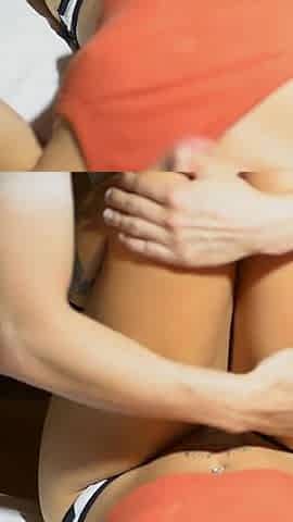Missionary Fiucked Sexy Tattoed Student with Tight Pussy