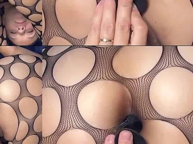 Horny MILF Fucked in Ass with Fucking Machine