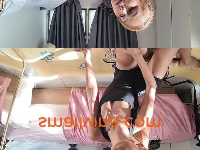 Excited Yoga Exercise By Pretty Oriental Thai Gal