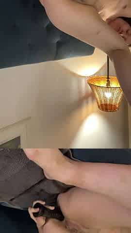 Anal Dildo in Doggy Style