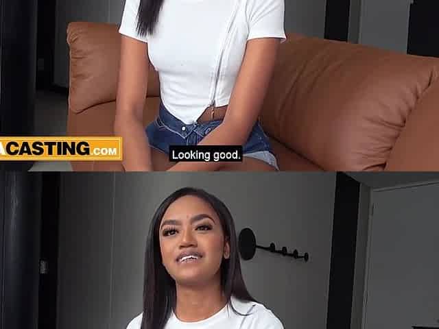 Tiny Mamasita Teen 18+ Convinced At Casting