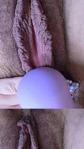 Quick Office Break: Hairy Pussy Vibrator & Anal Fingering, Real Orgasm