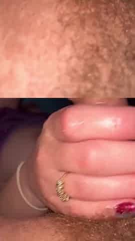 Cum on breasts
