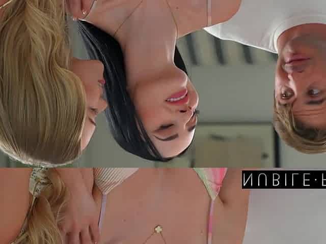 Neglected Breasty Vixen Violet Voss Lets Diana Grace and BF Take Care of Her Twat Needs - S49:E13