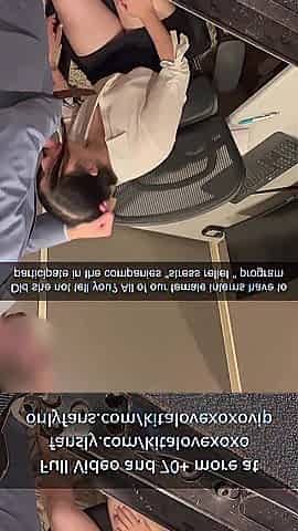 Oriental Girlfriend becomes Free Use Office Stress release floozy