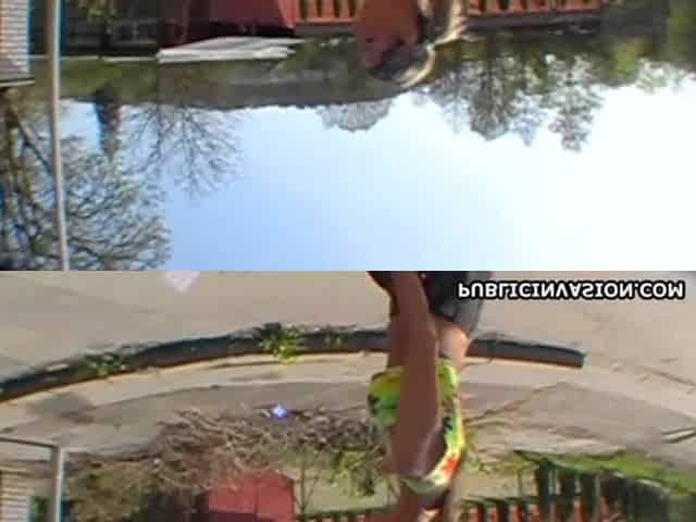Roller Girl sucks my thick dick