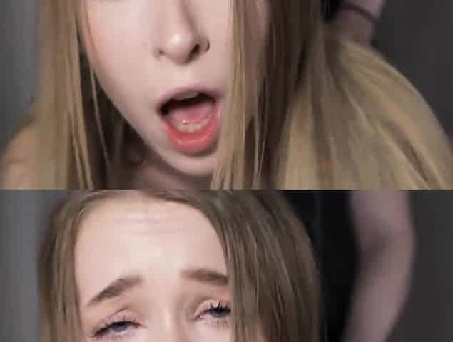 Amateur light-haired honey jizzing firm in extraordinary