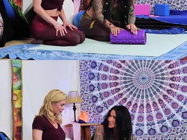 Girlsway - Jenevieve Hexxx Guides Serene Siren Into Steamy Lesbian Scissoring Yoga Session
