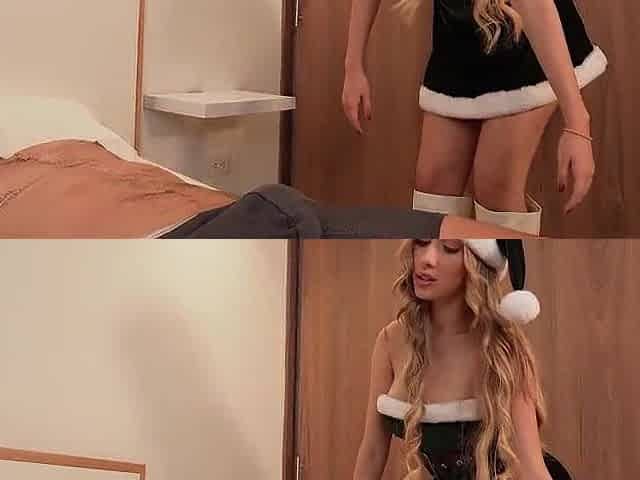 I'M GRANTING A FAN'S NASTY CHRISTMAS DESIRE, I'M LETTING HIM DO SOEVER THIS CHAB DESIRES WITH ME! - AMBAR PRADA