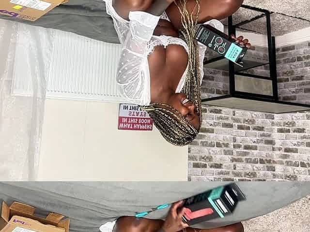 Dvp Toy Session Ebony Goddess Xeinna Rose Tests Her Limits Solo