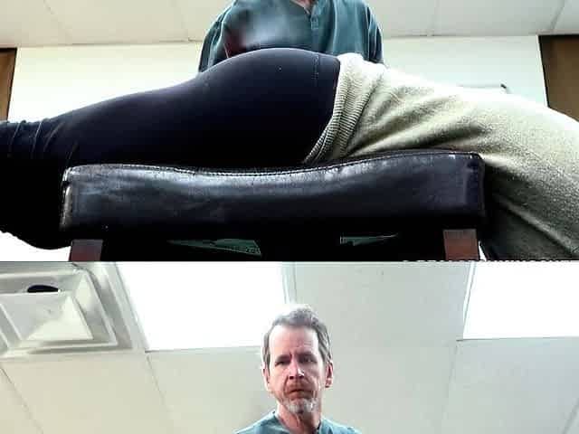 Beautiful blonde milf dominated spanked and toyed
