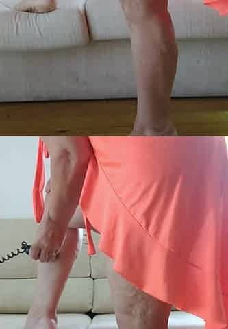 My Stepmother Trimming Her Hair and Showing off to the Street, Filmed and Sent Me and Asked if It Was Good.
