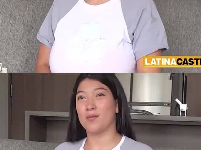 Huge Boobs Amateur Latina Gets Deepthroated By Her American Stepbrother!